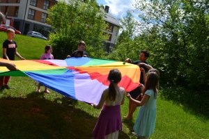 Dzieci z ZSU Rabka w Międzynarodowym Dniu Dziecka