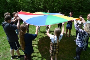 Dzieci z ZSU Rabka w Międzynarodowym Dniu Dziecka