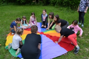 Dzieci z ZSU Rabka w Międzynarodowym Dniu Dziecka