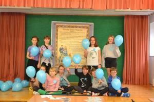 Uczniowie Zespołu Szkół Uzdrowiskowych świętują Międzynarodowy Dzień Praw Dziecka wspólnie z UNICEF