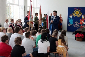 Zakończenie uroczystości związanych z nadamiem imienia KOU