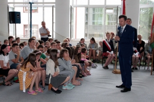 Zakończenie uroczystości związanych z nadamiem imienia KOU