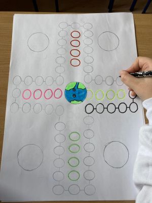 praca z okazji dnia ziemi - gra planszowa